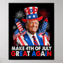 Search for fireworks posters America great again