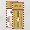 Search for theatre ticket invitations Movie tickets