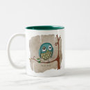 Search for unique owl mugs Illustration