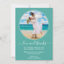 Search for teal turquoise thank you cards Modern