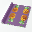 Search for pineapple wrapping paper Purple