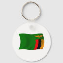 Search for zambia key rings Flag of zambia
