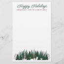 Search for modern christmas stationery paper Winter