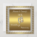 Search for 65th wedding anniversary invitations Gold
