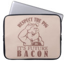 Search for bacon laptop cases Funny