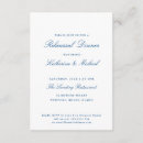 Search for rehearsal dinner enclosure cards Elegant