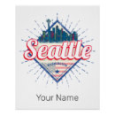 Search for seattle skyline posters Usa