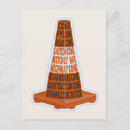 Search for cones postcards Orange
