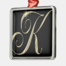 Search for letter k christmas tree decorations Letters