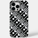 Search for black white checks iphone cases Retro