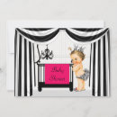 Search for zebra print baby shower invitations Black