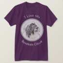 Search for collie tshirts Beardie