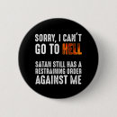 Search for satanic stuff badges Humour