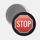 Search for stop sign magnets Red