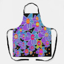 Search for blue flower aprons Chef
