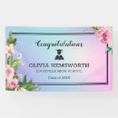 Search for pink graduation banners Colourful