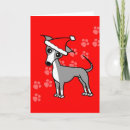 Search for italian greyhound christmas cards Cute