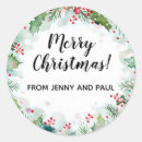 Search for holly wreath stickers Berries