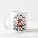 Search for just relax mugs Yoga