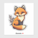 Search for cute cartoon fox stickers Foxy