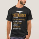 Search for funny drone tshirts Quadrocopter