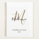 Search for gold black and white planners Modern
