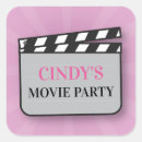 Search for movie night party stickers Film