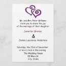 Search for double heart wedding invitations Marriage