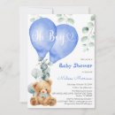 Search for fall baby boy shower invitations Baby blue white green