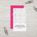Search for bright color business cards Professional