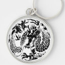 Search for black dragon key rings Illustration