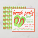 Search for flip flop invitations Beach
