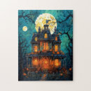 Search for haunted house puzzles Spooky