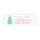 Search for teal bird return address labels Elegant