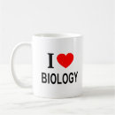 Search for i love biology mugs Heart