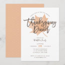 Search for leaf thanksgiving invitations Watercolor