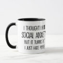 Search for social anxiety mugs Introvert