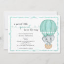 Search for sweet little peanut baby shower invitations Elephant