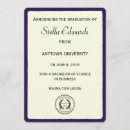 Search for bachelors degree invitations Elegant