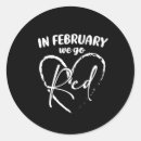Search for stroke red ribbon stickers Congenital heart defect awareness