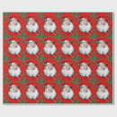 Search for santa clause wrapping paper Retro