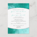 Search for aqua and grey wedding invitations White