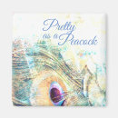 Search for peacock feather magnets Pink