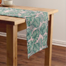 Search for tropical leaf table runners Monstera