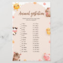 Search for animal gestation games Baby shower