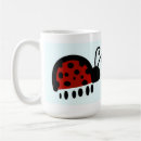 Search for cute cartoon ladybug mugs Illustration
