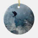 Search for crow christmas tree decorations Moon