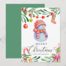 Search for funny snowman christmas cards Winter
