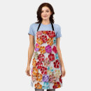 Search for fabrics aprons Red