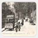 Search for vintage postcard stickers France